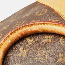 Louis Vuitton Brown Monogram Canvas Keepall 55 Bag
