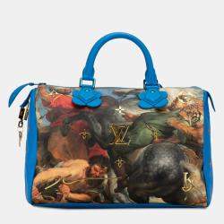 Louis Vuitton Multicolour Leather Masters Rubens Speedy 30 Satchel Bag