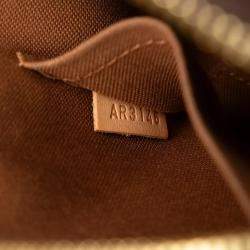 Louis Vuitton Brown Monogram World Tour Alma BB Satchel Bag