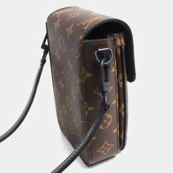 Louis Vuitton Macassar Monogram Canvas S Lock Vertical Wearable Wallet 