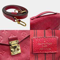 Louis Vuitton  Freesia Monogram Empreinte Leather  Pochette Metis Shoulder Bag