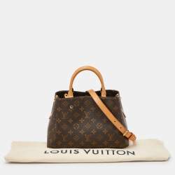 Louis Vuitton Monogram Canvas and Leather Montaigne BB Bag