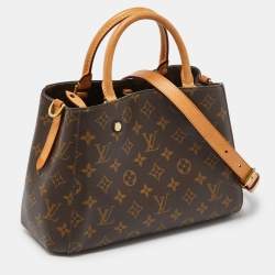 Louis Vuitton Monogram Canvas and Leather Montaigne BB Bag