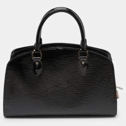 Pre Owned Louis Vuitton Black Electric Epi Leather Jasmine Bag