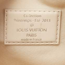 Pre Owned Louis Vuitton Off White/Grey Damier Cubic Speedy Cube PM Bag