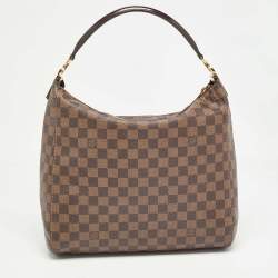 Pre Owned Louis Vuitton Damier Ebene Canvas Portobello PM Bag