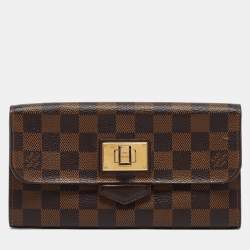 Louis Vuitton Damier Ebene Canvas Rosebery Wallet