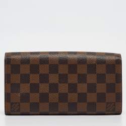 Louis Vuitton Damier Ebene Canvas Rosebery Wallet