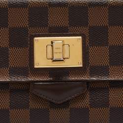 Louis Vuitton Damier Ebene Canvas Rosebery Wallet