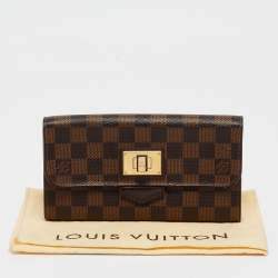 Louis Vuitton Damier Ebene Canvas Rosebery Wallet