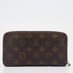 Louis Vuitton Monogram Canvas Zippy Compact Wallet