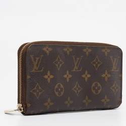 Louis Vuitton Monogram Canvas Zippy Compact Wallet