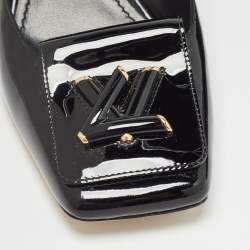 Louis Vuitton Black Patent Leather Shake Pumps Size 39