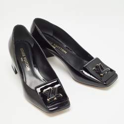 Louis Vuitton Black Patent Leather Shake Pumps Size 39