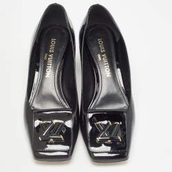 Louis Vuitton Black Patent Leather Shake Pumps Size 39