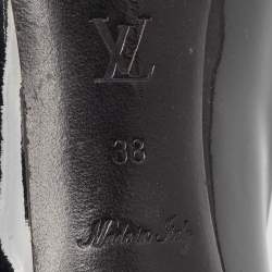 Pre Owned Louis Vuitton Black Patent Leather Betty Pumps Size 38