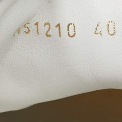 Louis Vuitton White Monogram Technical Mesh Frontrow Sneakers Size 40
