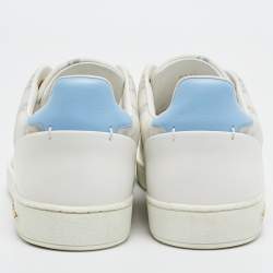 Louis Vuitton White Monogram Technical Mesh Frontrow Sneakers Size 40