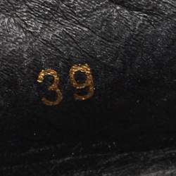 Louis Vuitton Black Suede Oxford Loafers  Size 39