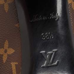 Pre Owned Louis Vuitton Monogram Canvas Madeleine Pumps Size 38.5