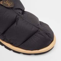 Louis Vuitton Black Nylon Snow Boots Size 39