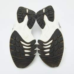 Louis Vuitton Tri Color Mesh and Monogram Canvas Low Top Sneakers Size 38