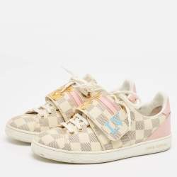 Louis Vuitton Damier Azur Summer Trunks Frontrow Sneaker Size 37