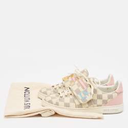 Louis Vuitton Damier Azur Summer Trunks Frontrow Sneaker Size 37