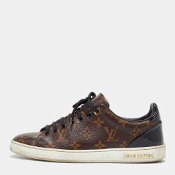 Louis Vuitton Monogram Canvas Frontrow Low Top Sneakers Size 38