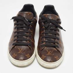 Louis Vuitton Monogram Canvas Frontrow Low Top Sneakers Size 38