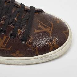 Louis Vuitton Monogram Canvas Frontrow Low Top Sneakers Size 38