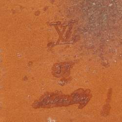 مملوكة مسبقًا Louis Vuitton Pink Mink Fur Lock It Flat Slide Sandals Size 37