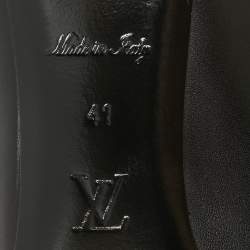 Louis Vuitton Black Leather Heartbreaker Pumps Size 41