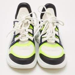 Louis Vuitton Multicolor Nylon and Leather Archlight Sneakers Size 39