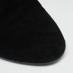 Louis Vuitton Black Suede Masterclass High Boots Size 36