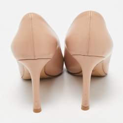 Louis Vuitton Beige Leather Heart Breaker Pumps Size 40