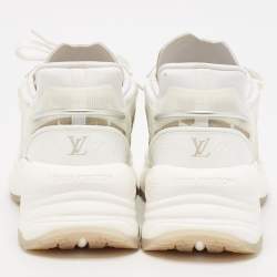 Louis Vuitton Multicolor Monogram Canvas and Leather Chunku Low Top Sneakers Size 38.5