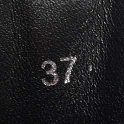 Pre Owned Louis Vuitton Monogram Canvas LV Beaubourg Ankle Boots Size 37