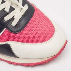 Louis Vuitton Multicolor Mesh and Leather Run Away Sneakers Size 36