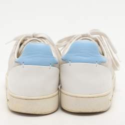 Louis Vuitton White Monogram Technical Mesh Frontrow Sneakers Size 38