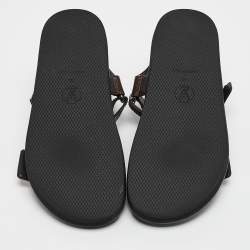 Louis Vuitton Monogram Canvas Sunset Flat Sandals Size 36
