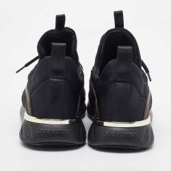 مملوكة مسبقًا Louis Vuitton Black/Brown Fabric And Monogram Canvas Aftergame Sneakers Size 39.5