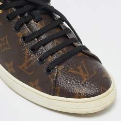 Louis Vuitton Monogram Canvas Frontrow Sneakers Size 38