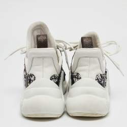 Louis Vuitton Multicolor Tweed and Leather Archlight Sneakers Size 35..5