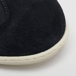 Louis Vuitton Navy Blue Suede and Nylon Low-Top Sneakers Size 39