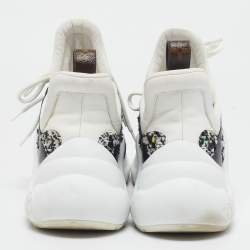 Louis Vuitton Multicolor Leather and Tweed Archlight High Top Sneakers Size 40