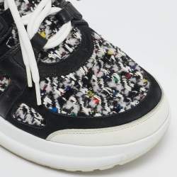 Louis Vuitton Multicolor Leather and Tweed Archlight High Top Sneakers Size 40