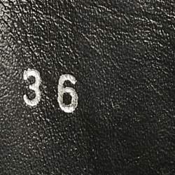 Louis Vuitton Monogram Canvas and Leather Wonderland Ranger Combat Boots Size 36