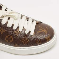 Louis Vuitton Monogram Canvas Time Out Sneakers Size 39