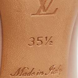 Louis Vuitton Beige Leather Oh Really! Pumps Size 35.5